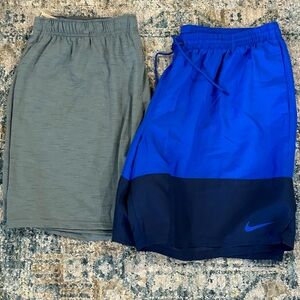 Lot of 2 Big and Tall Nike Men Yoga and Dri-fit Shorts Sz 4XL - NWT